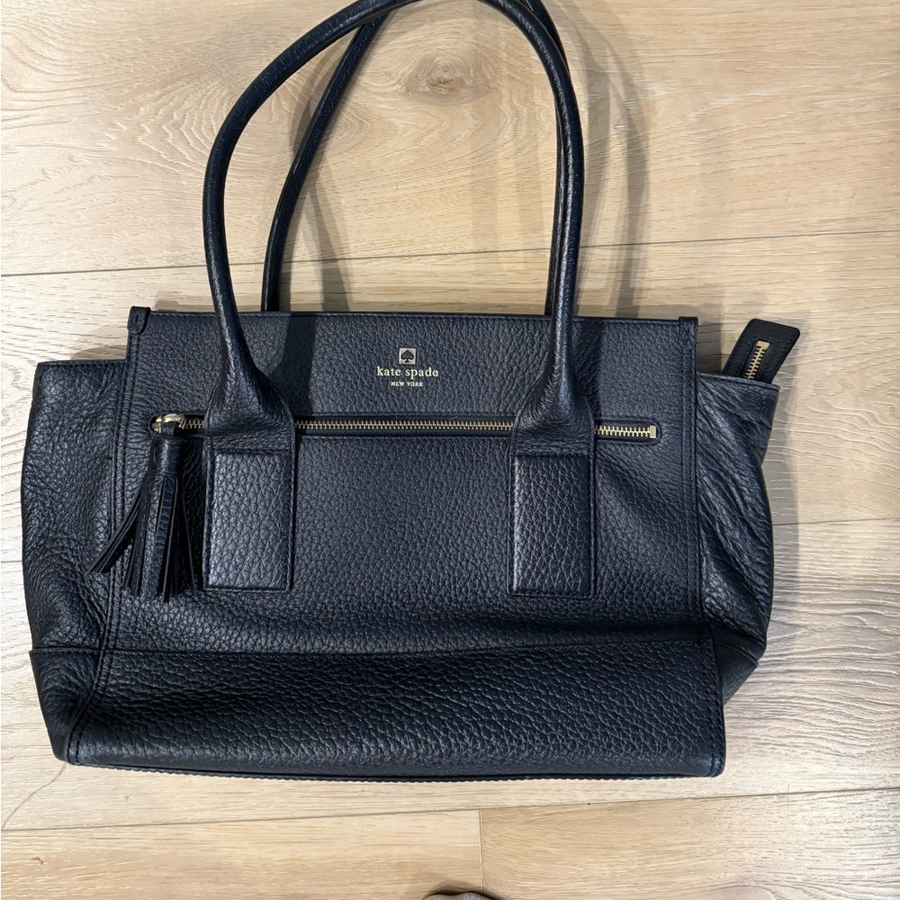 Kate Spade Textured Black Tote